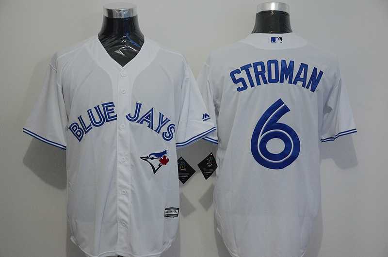 Toronto Blue Jays #6 Marcus Stroman White New Cool Base Stitched MLB Jersey,We sell and wholesale Toronto Blue Jays #6 Marcus Stroman White New Cool Base Stitched MLB Jersey on line form chian!